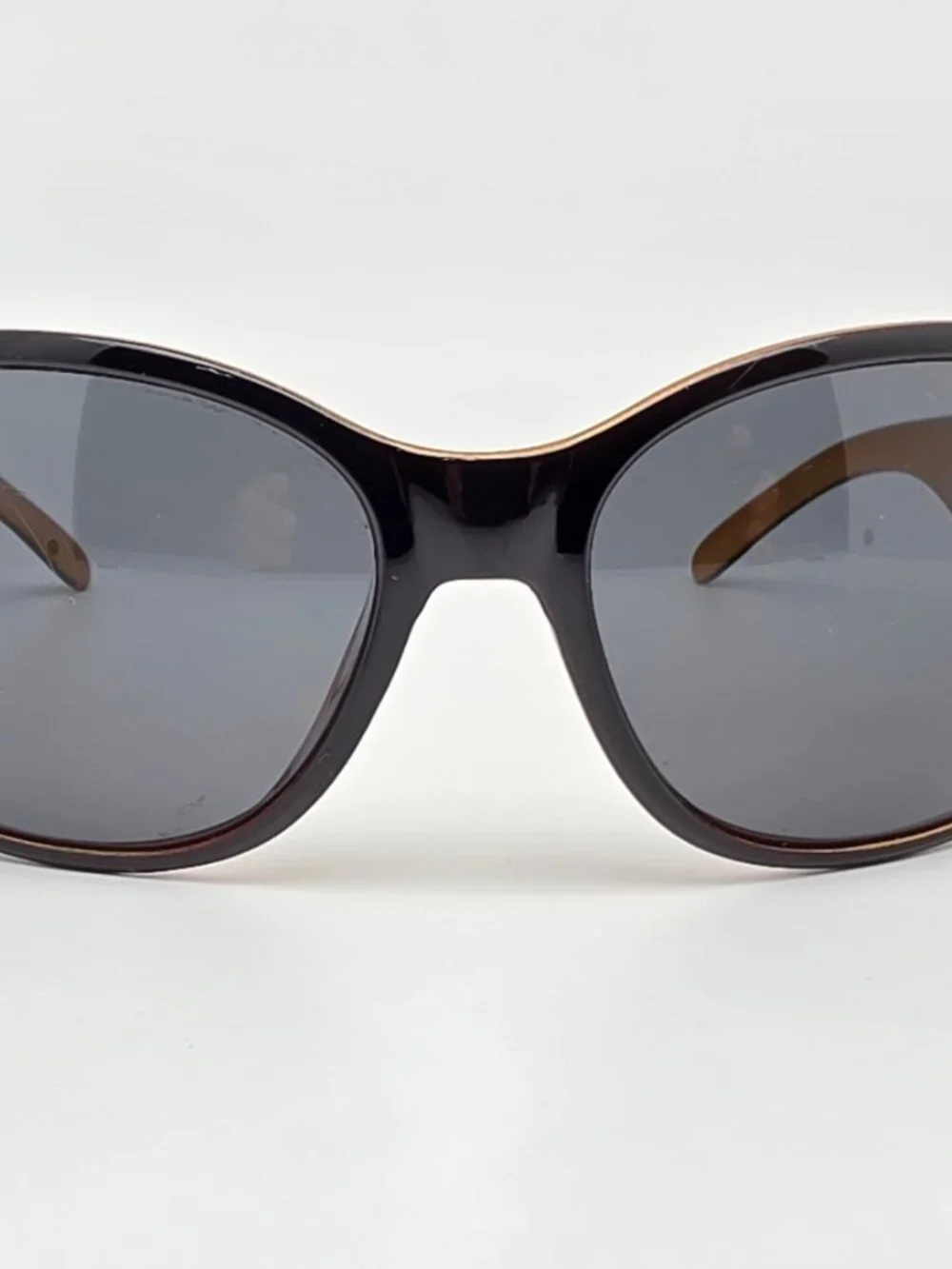Suncloud Carousel Black Backpaint Laser Frame Polarized Grey Lens Sunglasses